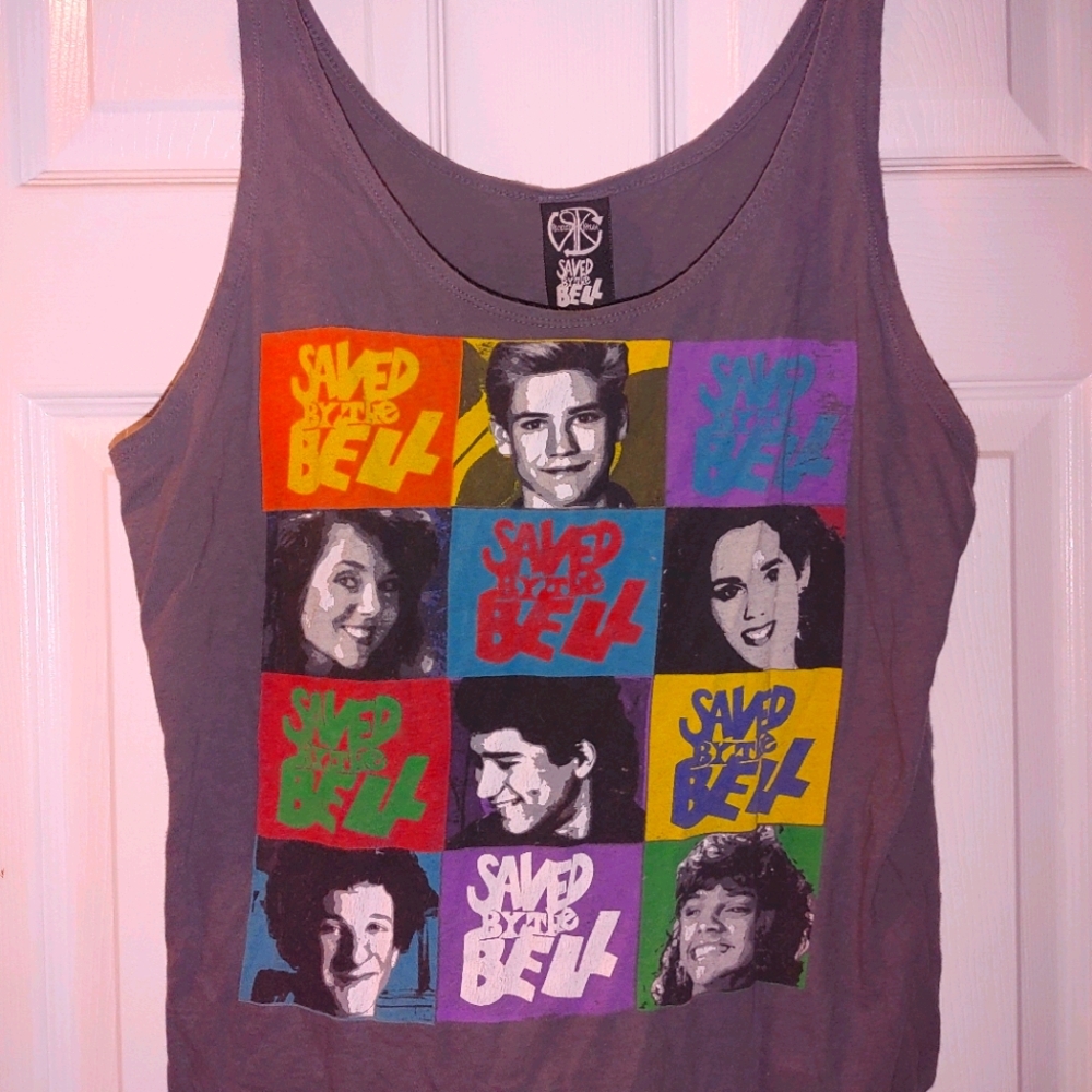 Vintage SAVED BY THE BELL tank